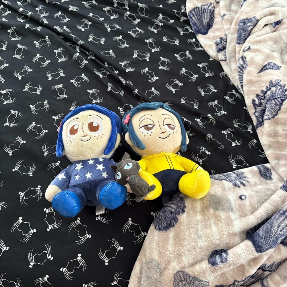 Coraline Plush Doll Set